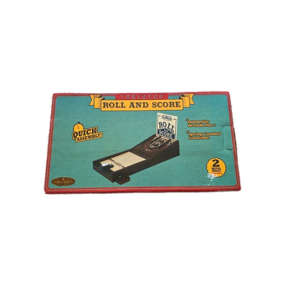 Barrington Tabletop Roll And Score  Authentic Arcade Fun ‎ NIB